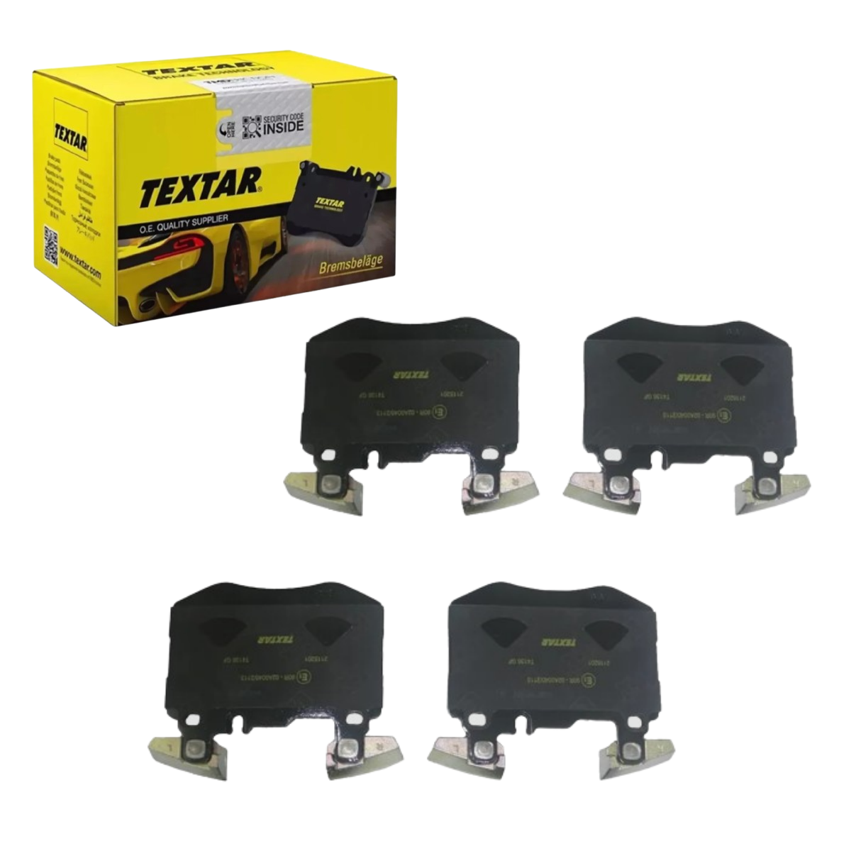 Pastilha Freio Mercedes-benz 250 4-matic 01/2015 Ate 12/2019 Dianteira Textar 2115201