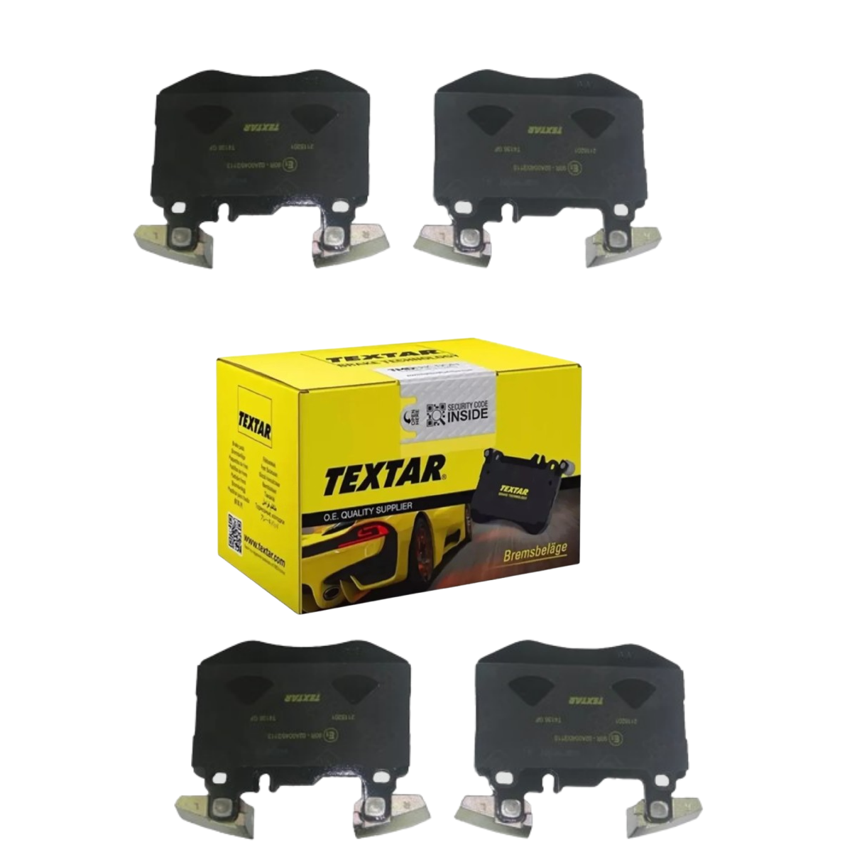 Pastilha Freio Mercedes-benz 250 4-matic 01/2015 Ate 12/2019 Dianteira Textar 2115201