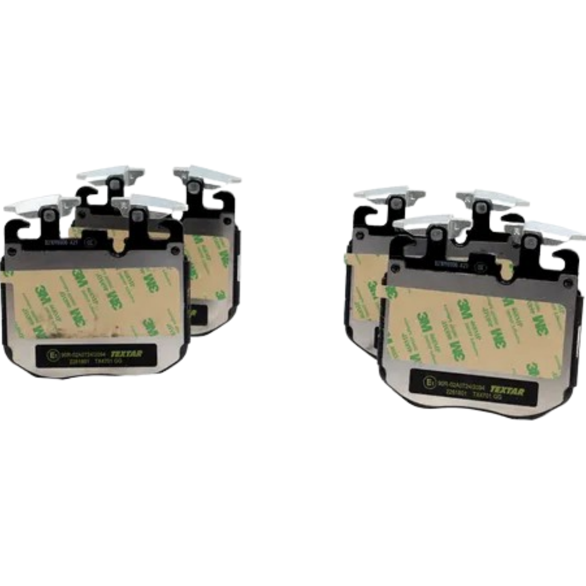 Pastilha Freio Bmw Serie 3 01/2009 Ate 12/2016 Dianteira Sistema Brembo Textar 2261801