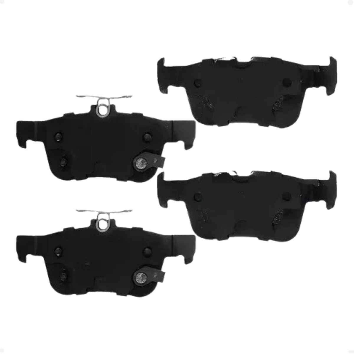 Pastilha Freio Honda Civic 2.0 16v Ex Flex One 01/2016 Ate 01/2017 Traseira Sistema Teves, Ceramica Fras-le Pd-1527-cmaxx