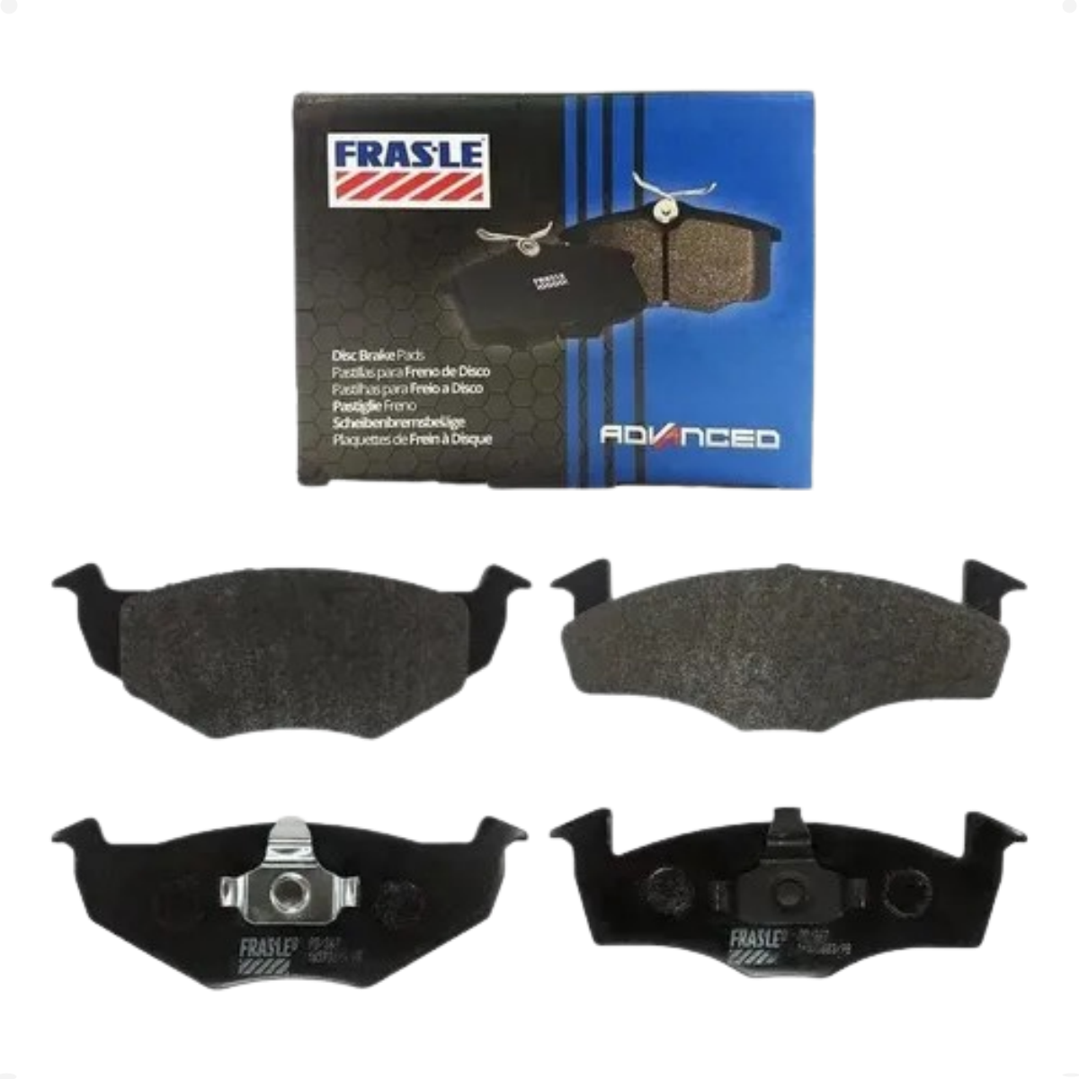 Pastilha Freio Vw Crossfox 1.6 16v 01/2014 Ate 12/2019 Dianteira Sistema Vw Ii Fras-le Pd/367