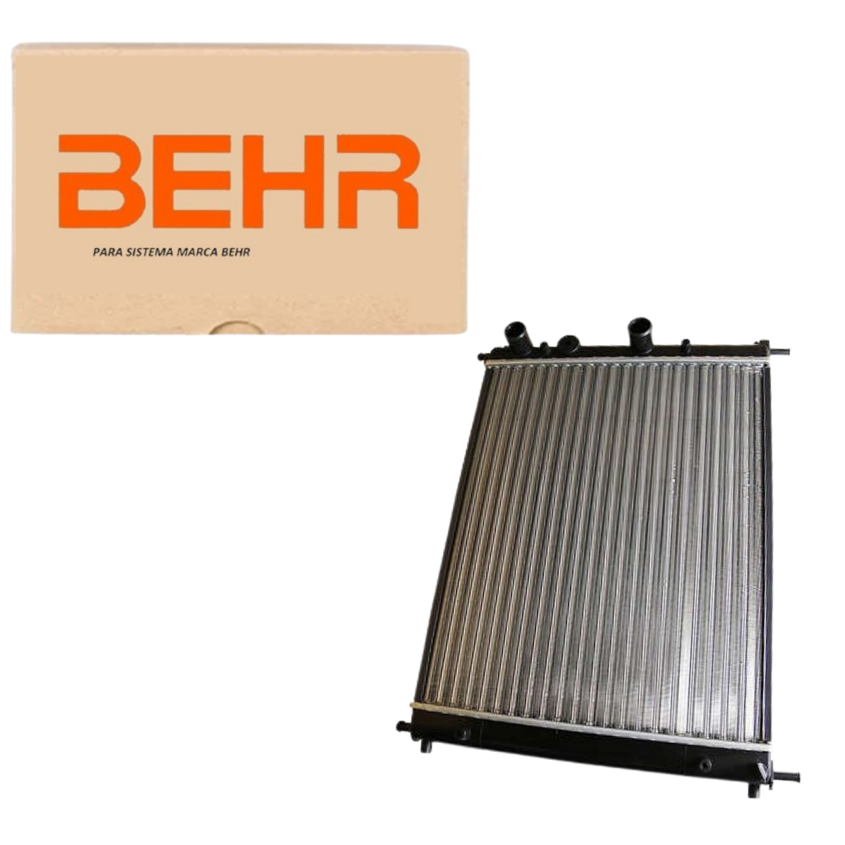 Radiador Fiat Brava 1.6 16v Sx 01/1999 Ate 12/2003 Aspirado, Gasolina Behr Cr 2185 000s