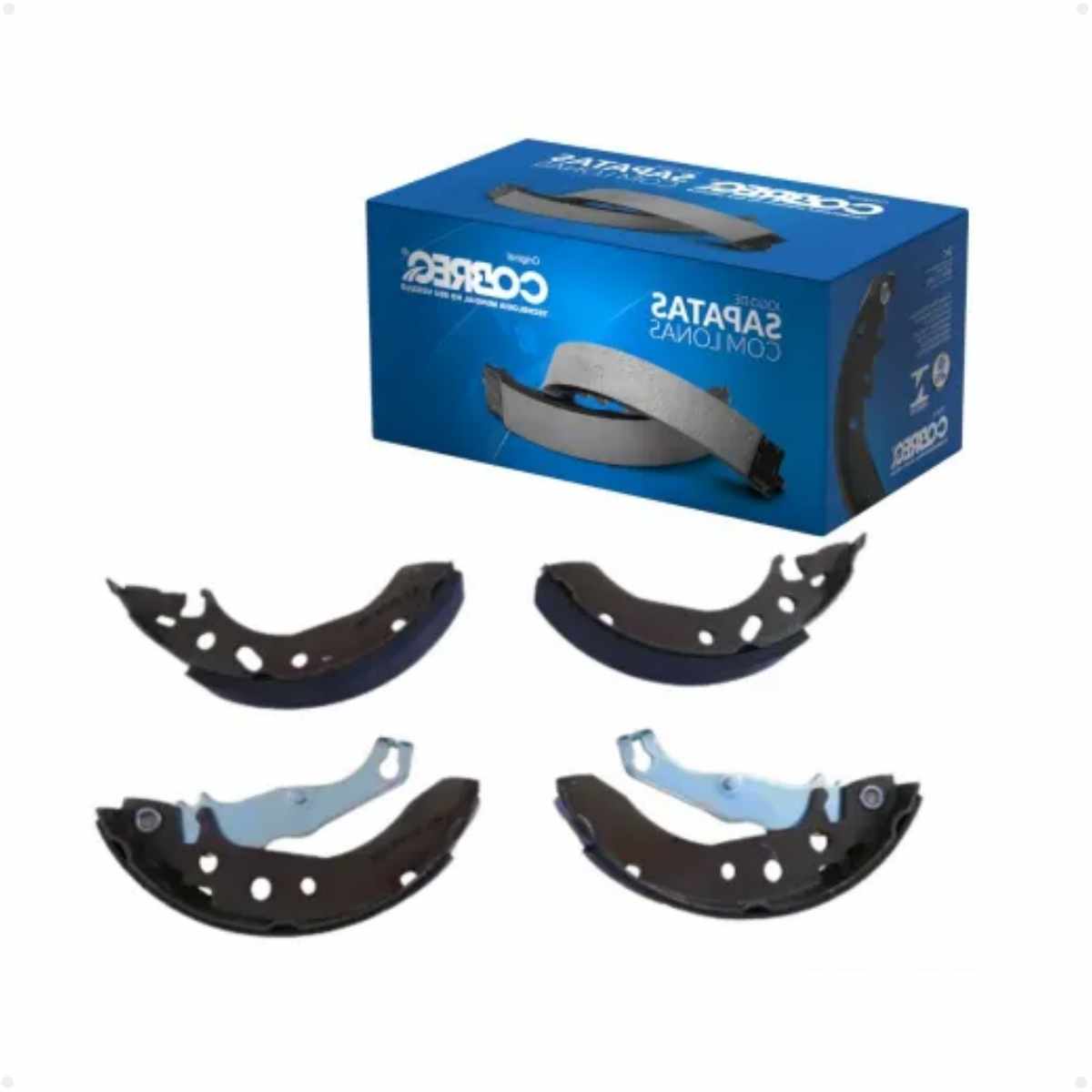 Sapata Freio Mitsubishi L200 2.5 A Partir De 01/1997 Eixo Traseiro Cobreq 2757-cp