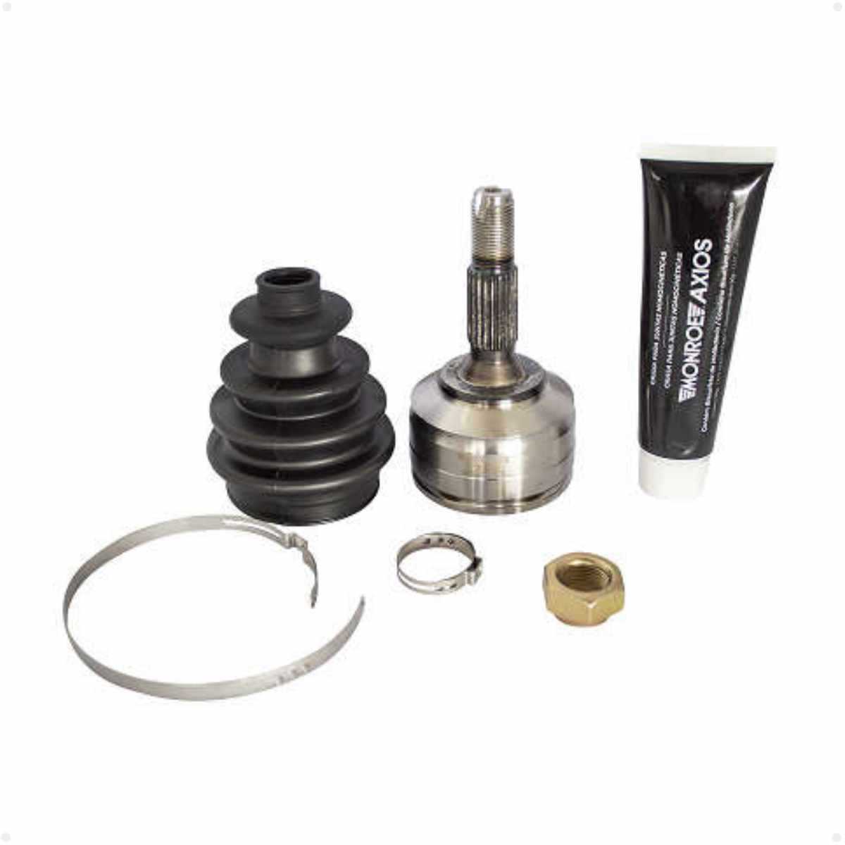Junta Homocinetica Fixa Peugeot 206 1.0 16v Manual 01/2002 Ate 01/2006 Lado Roda, 22 Dentes Interno, 21 Dentes Externo Axios Lt30167