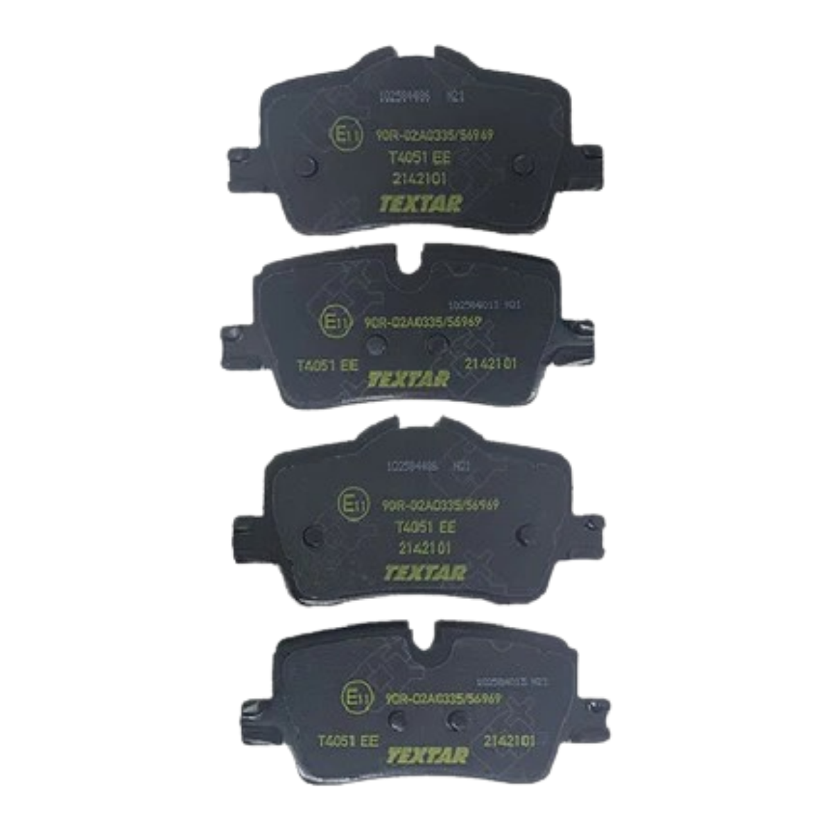 Pastilha Freio Bmw Serie 3 A Partir De 01/2018 Traseira Textar 2142101-textar