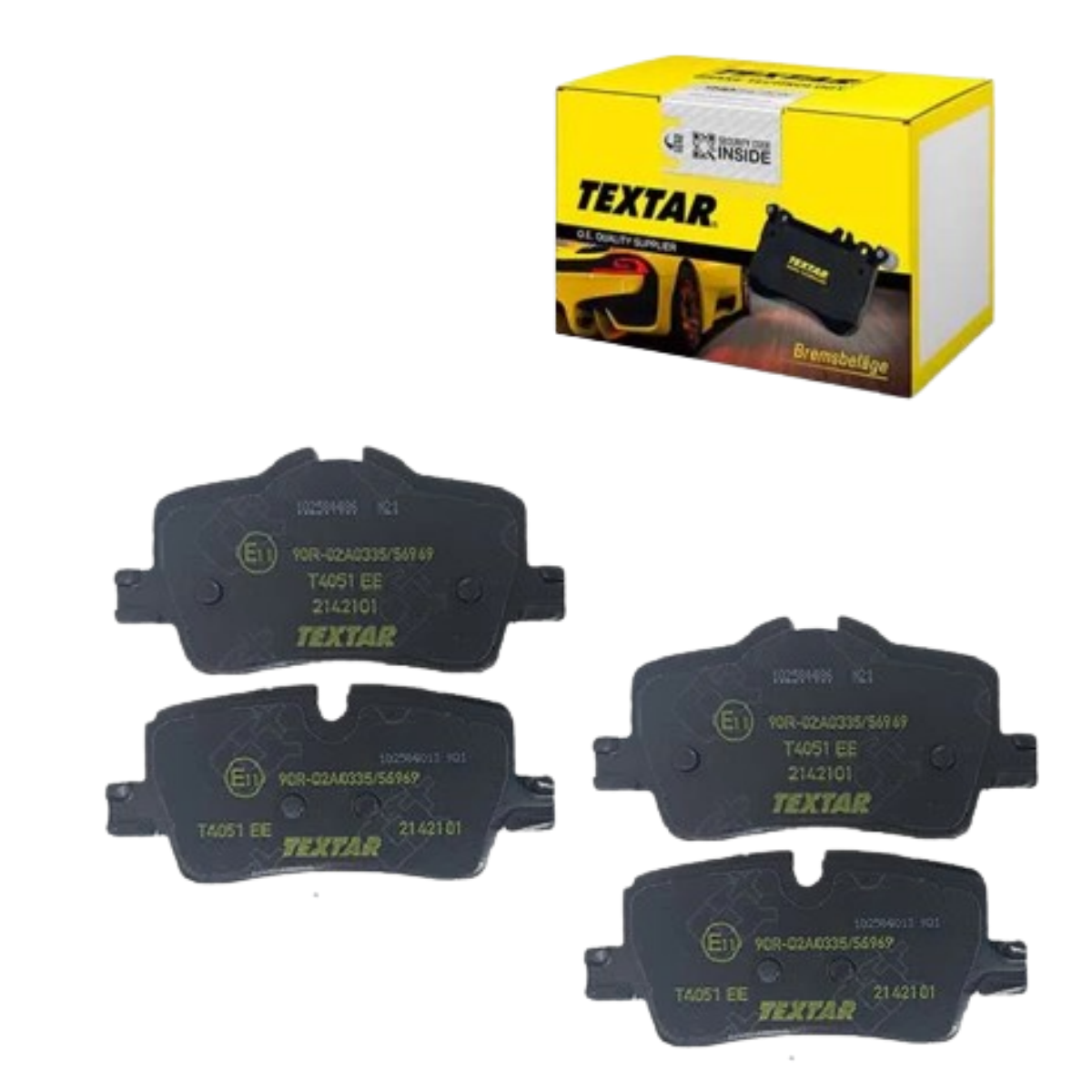Pastilha Freio Bmw Serie 3 A Partir De 01/2018 Traseira Textar 2142101-textar