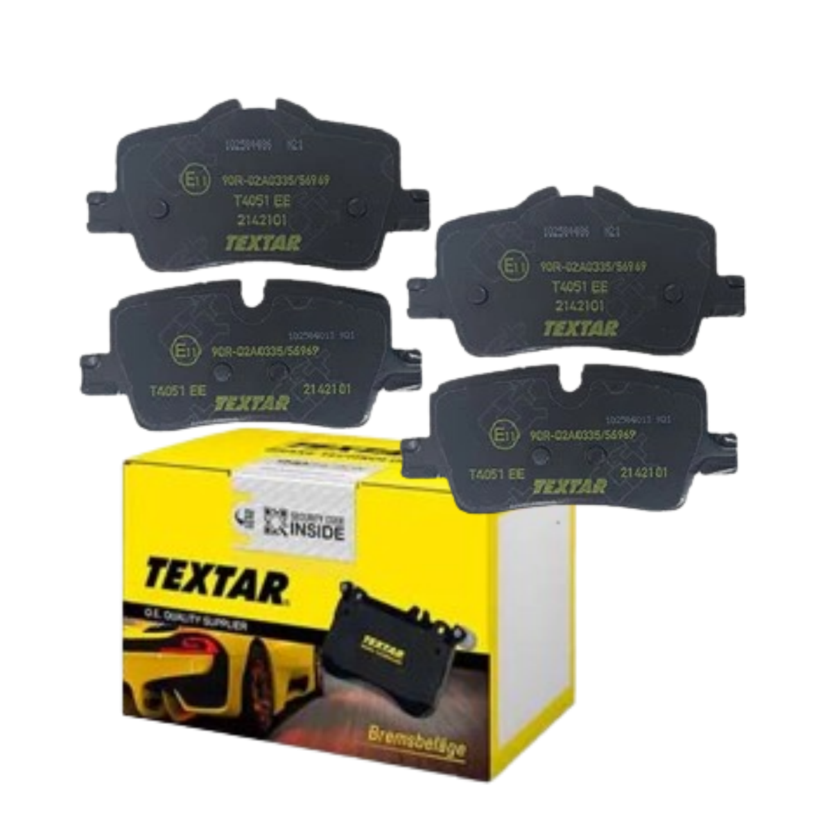 Pastilha Freio Bmw Serie 3 A Partir De 01/2018 Traseira Textar 2142101-textar