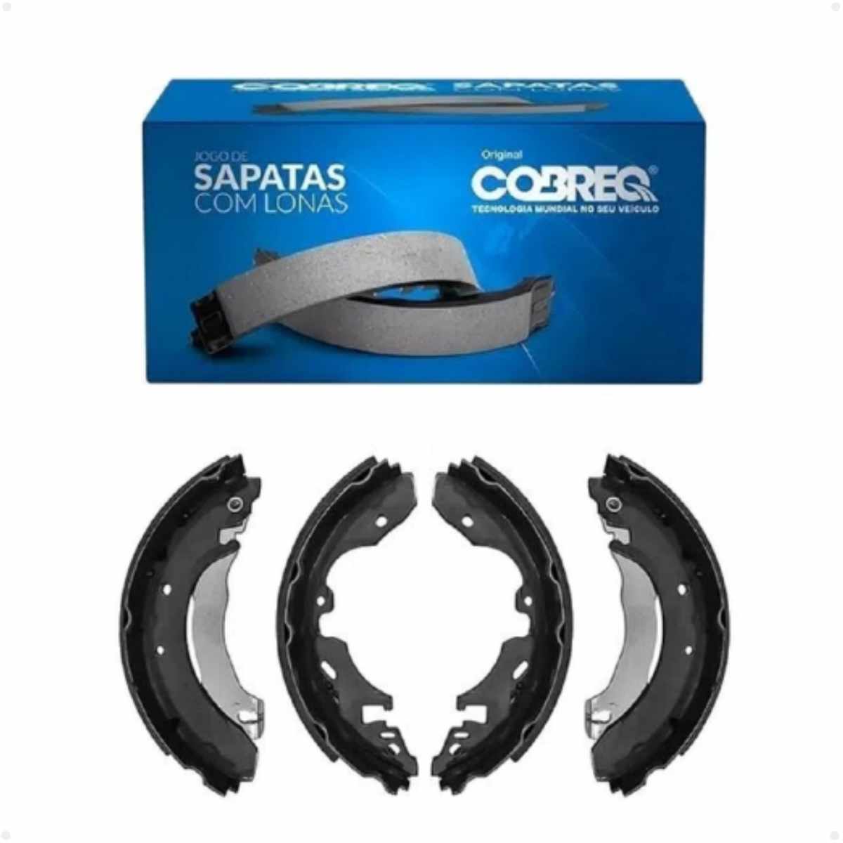 Sapata Freio Ford Courier 1.3 01/1997 Ate 01/1999 Traseira Cobreq 2628-cpa