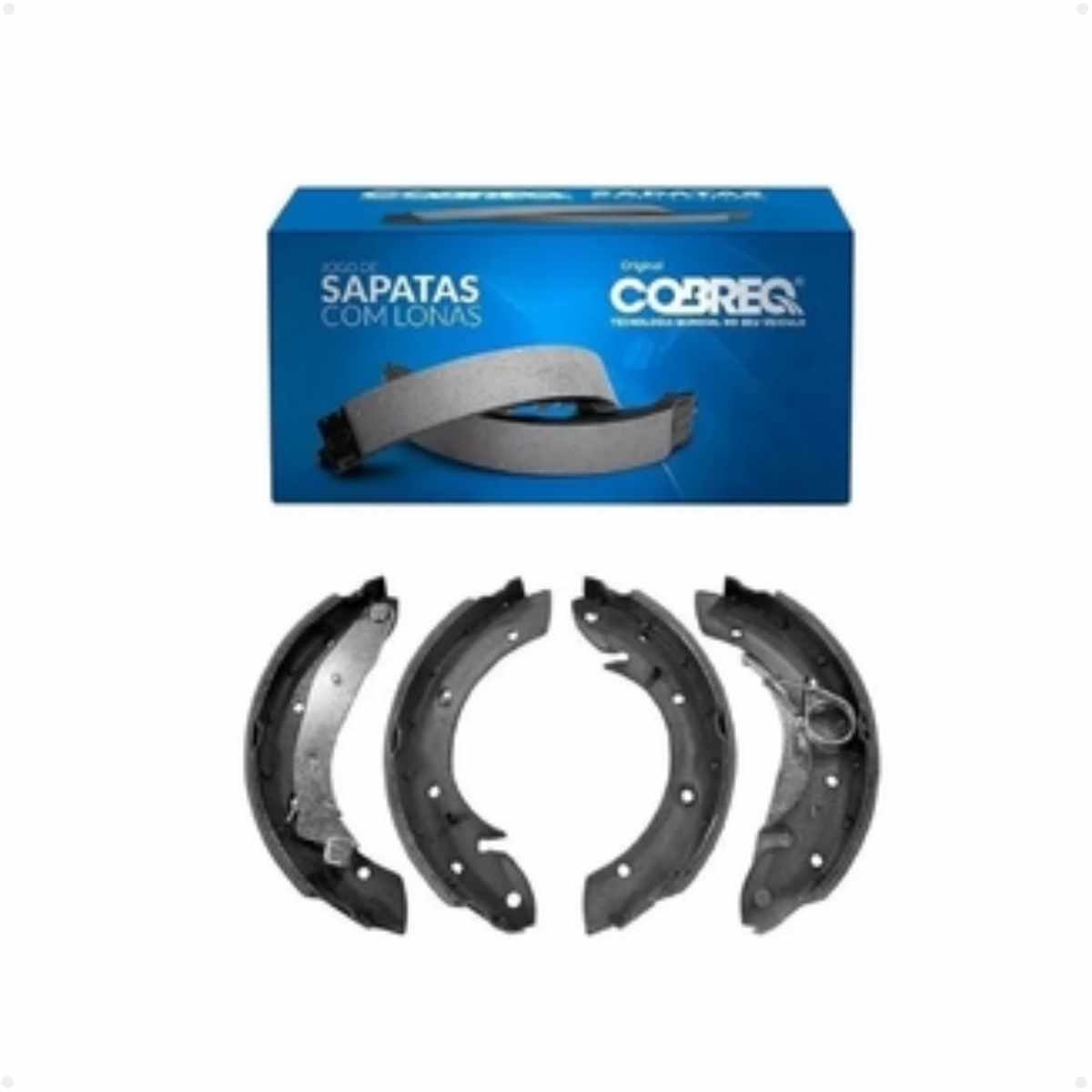 Sapata Freio Citroen Berlingo 1.8 A Partir De 01/1998 Traseira Sistema Girling Cobreq 2657-cpa
