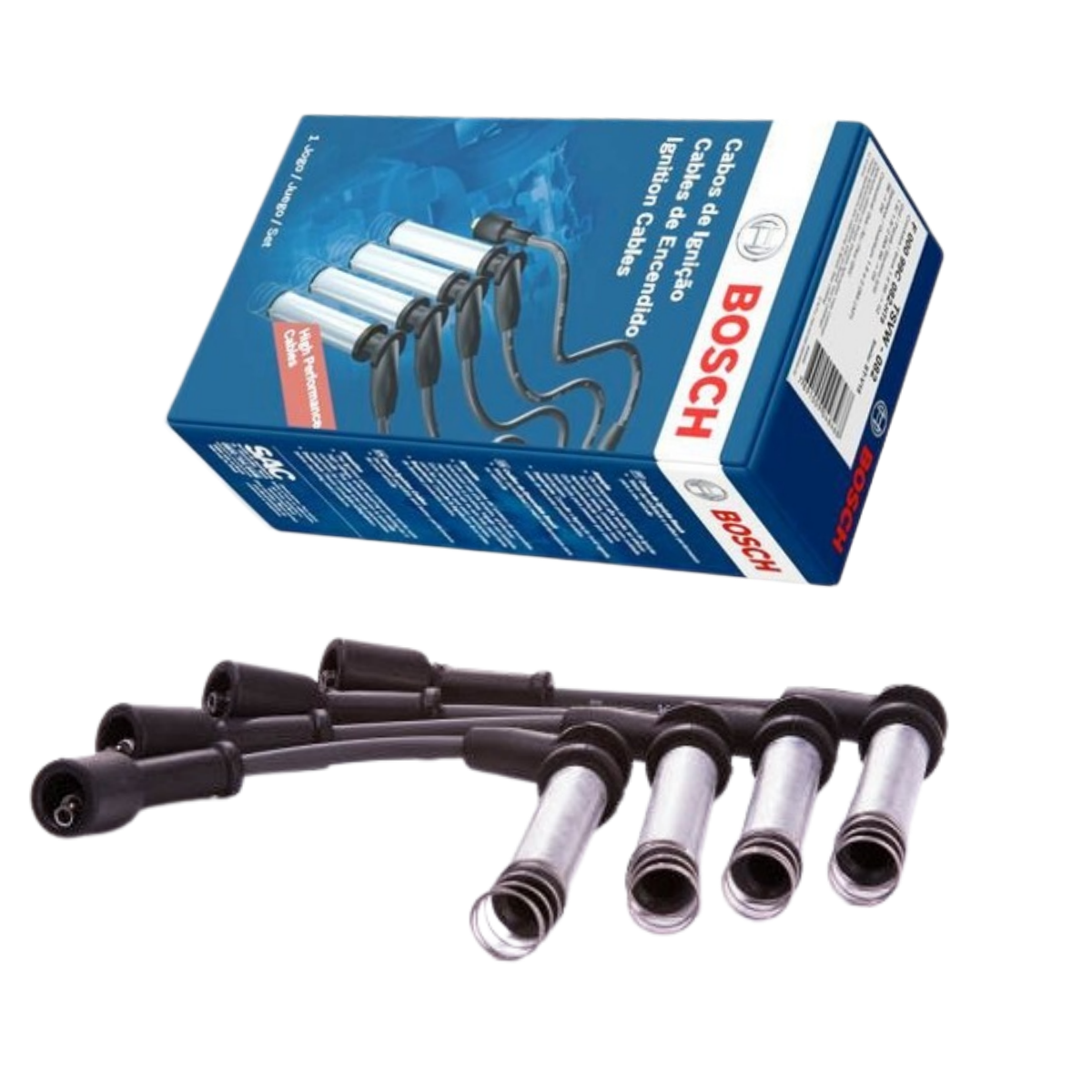 Cabo Vela Gm Onix 1.0 Flex 10/2012 Ate 01/2020 Cabo Ignicao Bosch F00099c612
