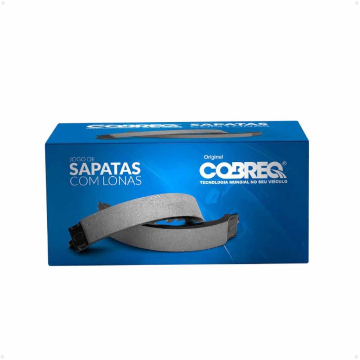 Sapata Freio Vw Polo 1.6 Msi A Partir De 01/2018 Traseira Cobreq 2821-cpa