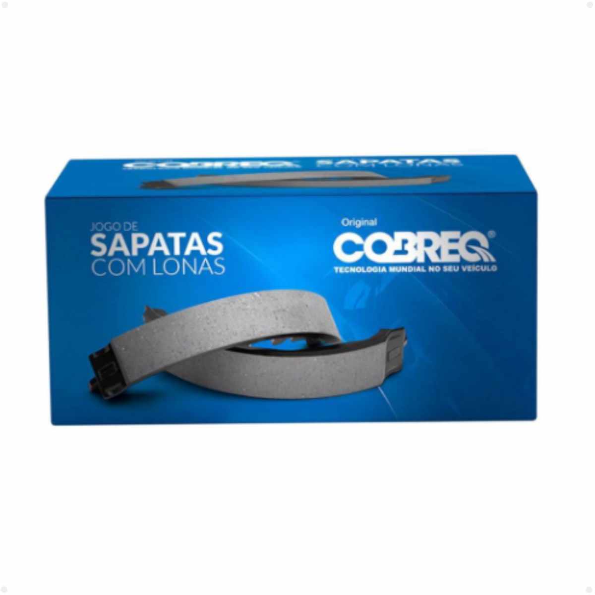 Sapata Freio Vw Polo 1.0 Mpi 01/2018 Ate 12/2023 Traseira Cobreq 2818-cpa