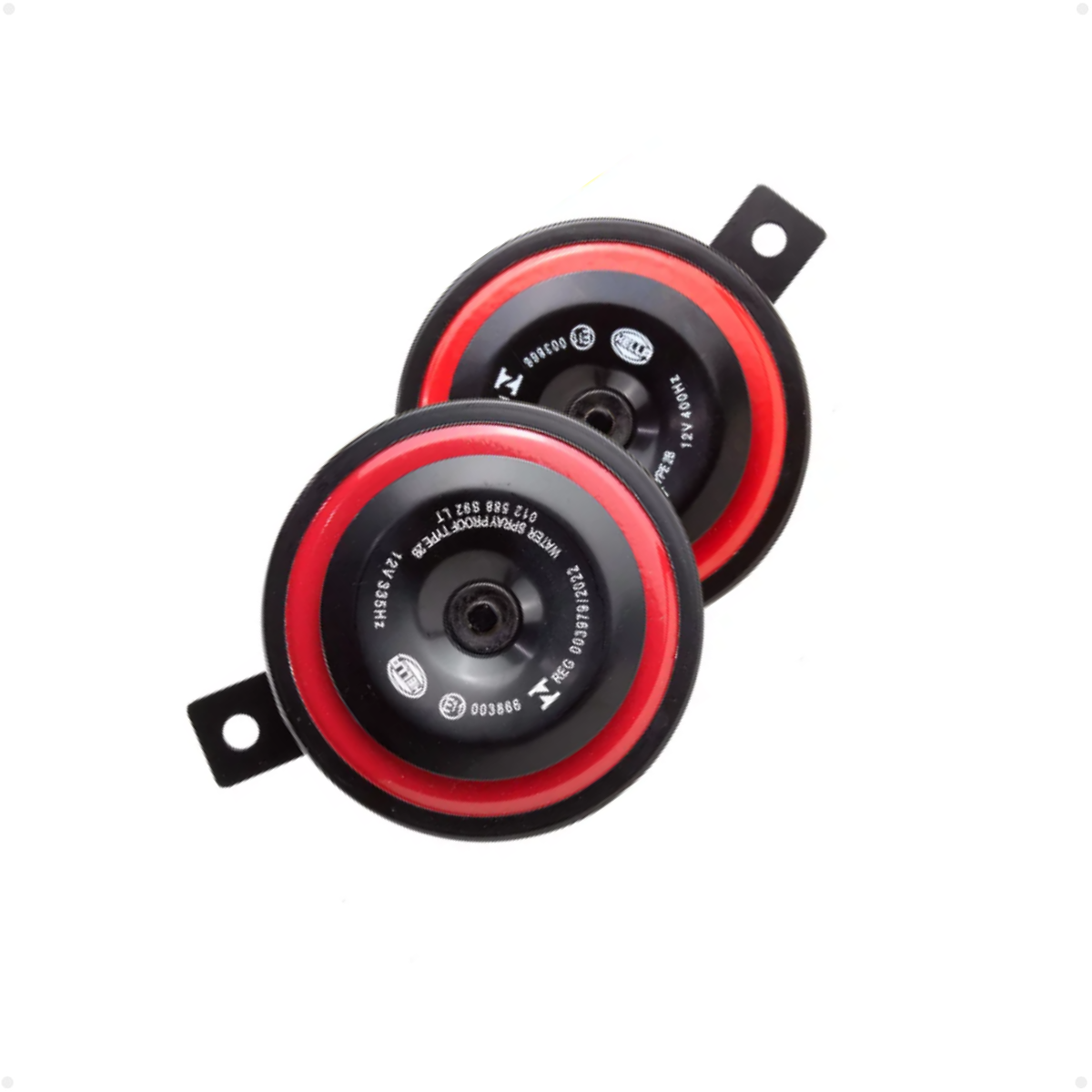 Buzina Automotiva 12v Par 54w Universal 98mm Hella 3am012588341