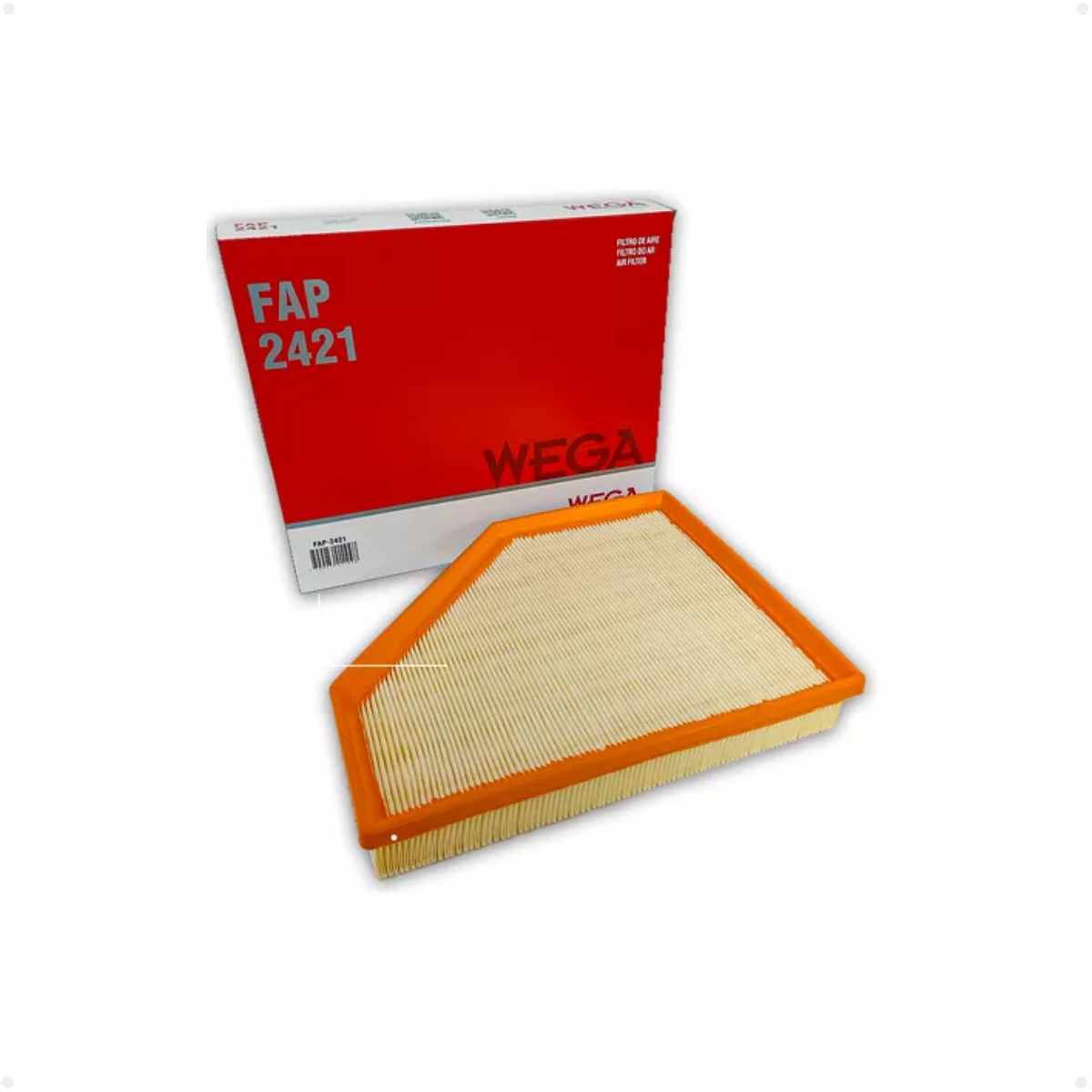 Filtro Ar Bmw 320i 2.0 A Partir De 01/2021 Filtro De Ar Wega Fap2421