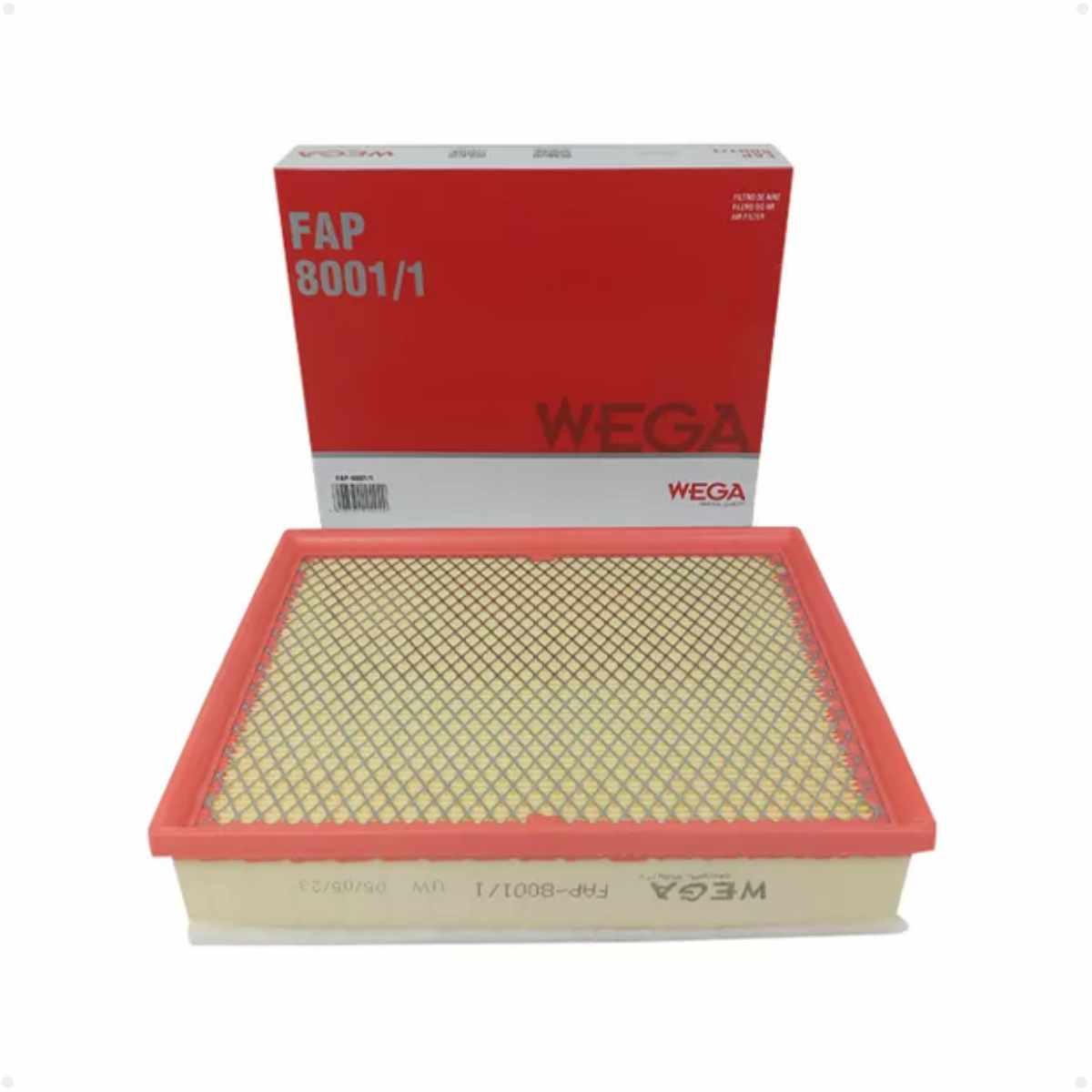 Filtro Ar Nissan Frontier 2.3 A Partir De 01/2023 Filtro De Ar Wega Fap8001-1