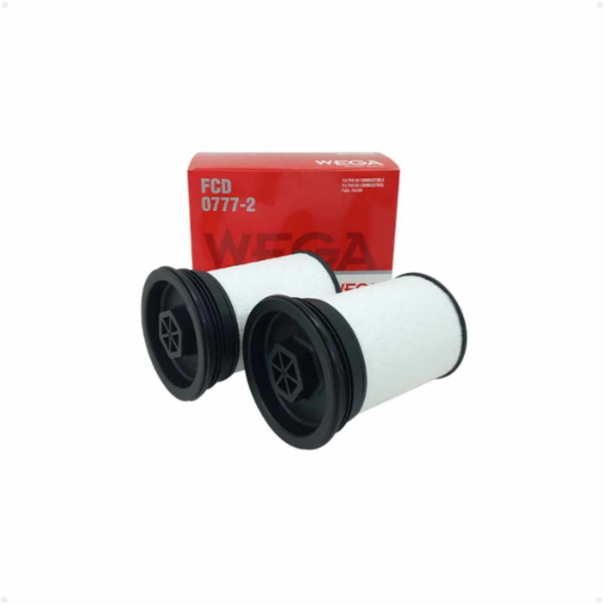 Filtro Combustivel Gm S10 2.8 16v High Country 01/2018 Ate 12/2022 Turbo Diesel Wega Fcd0777-2
