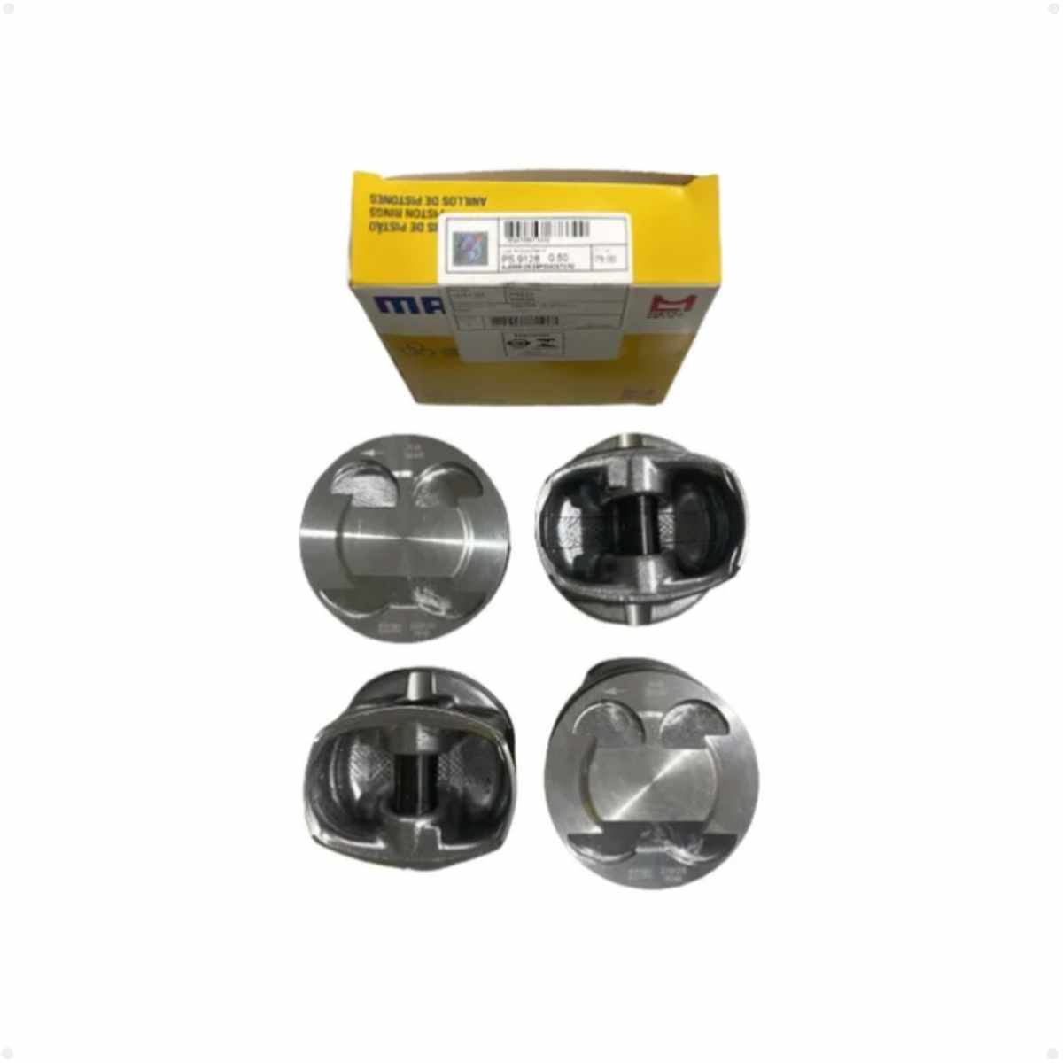Pistao Motor Ford Ecosport 1.6 16v Flex 01/2016 Ate 01/2022 Aspirado Metal Leve P&a-9789 0,50