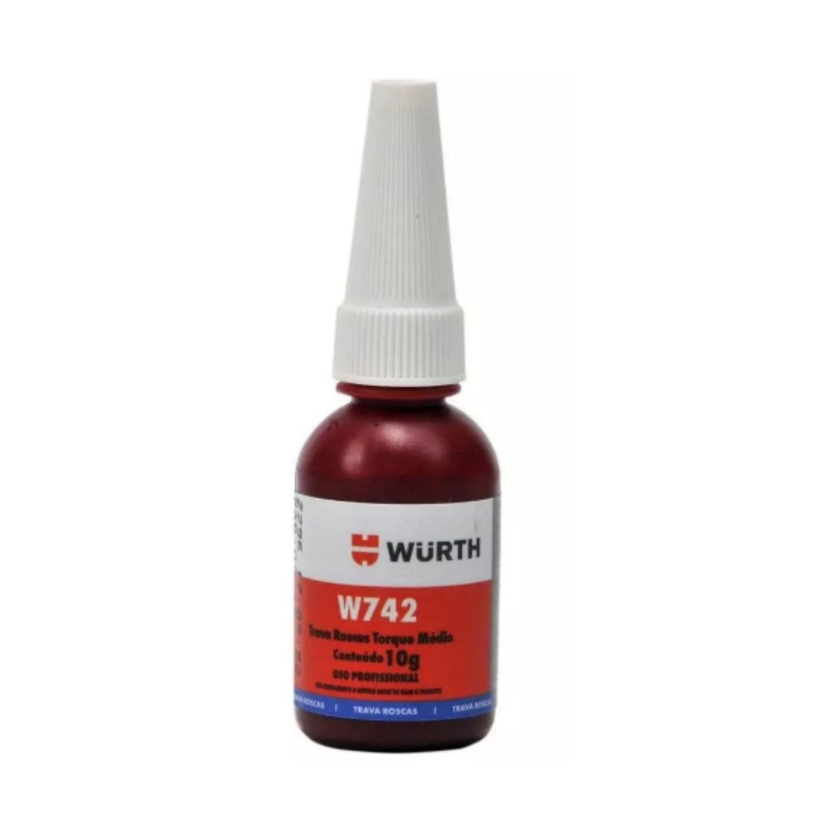 Trava Rosca(10g)medio Torque Vermelho Wurth Wurth Do Brasil 0893270211