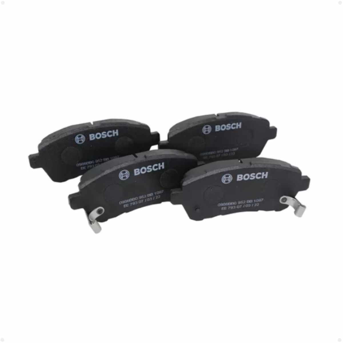 Pastilha Freio Ford Fiesta 1.5 16v S 01/2012 Ate 12/2016 Eixo Dianteiro Bosch Bb0952