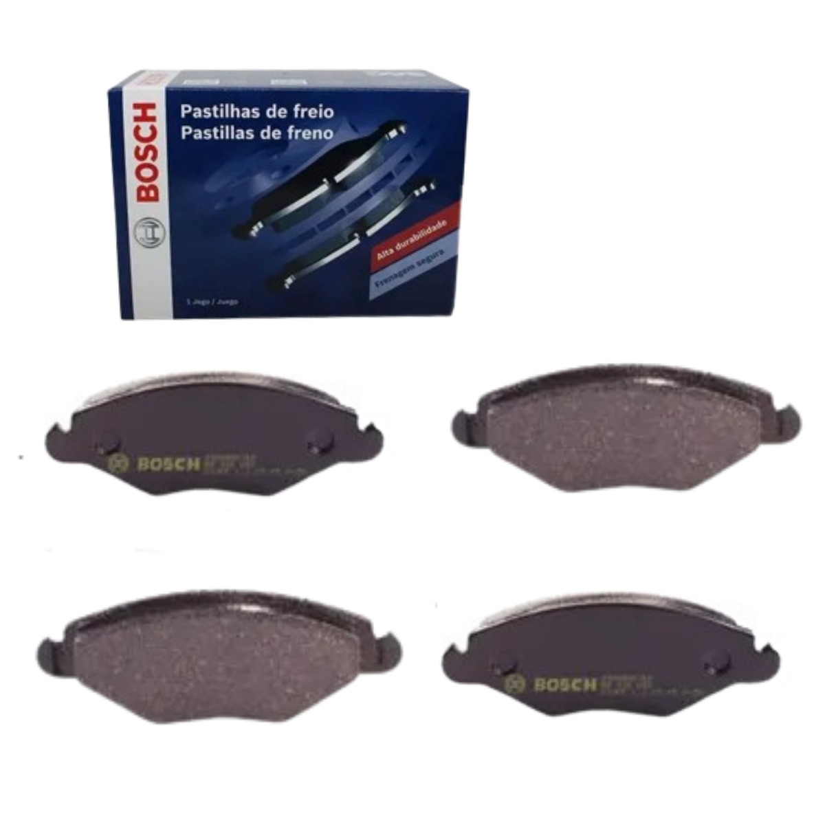 Pastilha Freio Peugeot 206 1.0 16v 06/2001 Ate 12/2005 Bosch Bb0706
