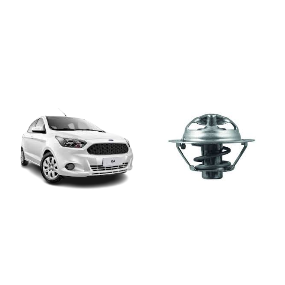 Valvula Termostatica Ford Ka 1.0 12v Se 01/2015 Ate 01/2015 Aspirado Metal Leve Ti 246 50