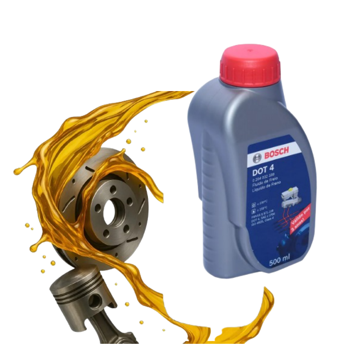 Fluido Dot-4 500ml Bosch Ff-4300 Bosch