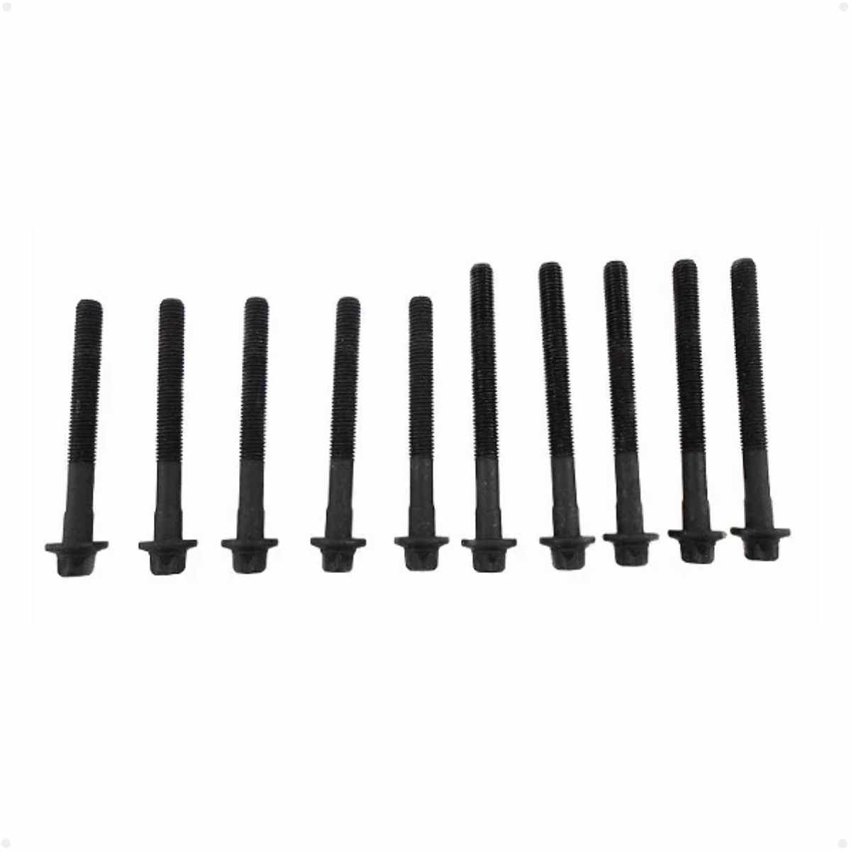 Parafuso Fixacao Cabecote Renault Clio 1.6 8v Rn 01/1999 Ate 01/2002 Longo Elring 759.371 Jogo