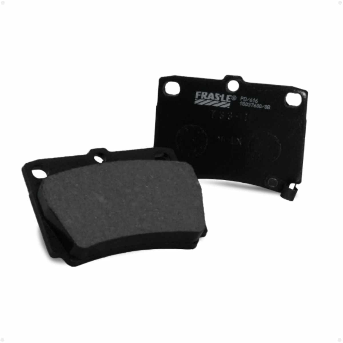 Pastilha Freio Mitsubishi L200 2.5 Sport 01/1997 Ate 12/2003 Traseira Sistema Sumitomo Fras-le Pd-616-cmaxx