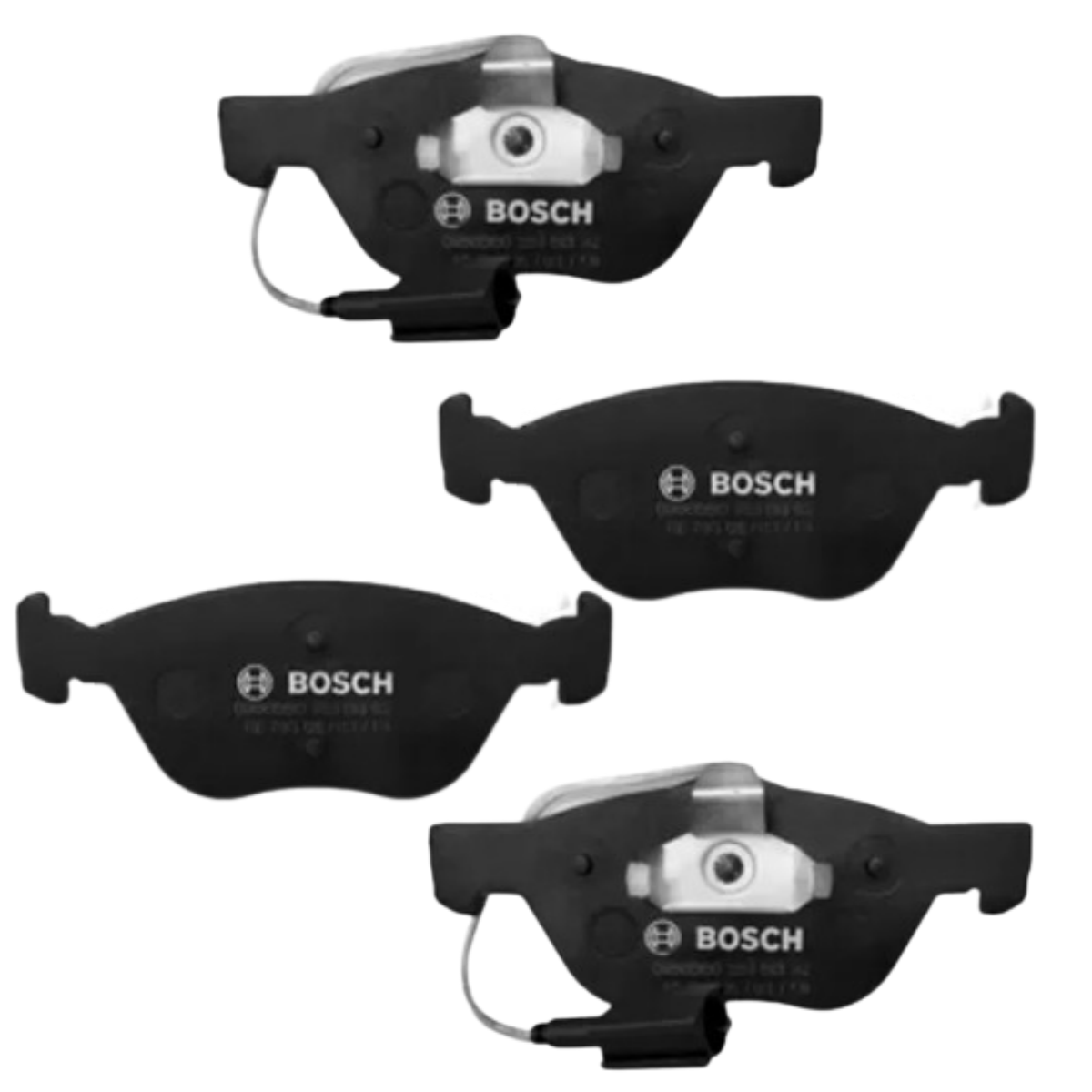 Pastilha Freio Fiat Argo 1.8 06/2017 Ate 12/2021 Bosch Bb0383
