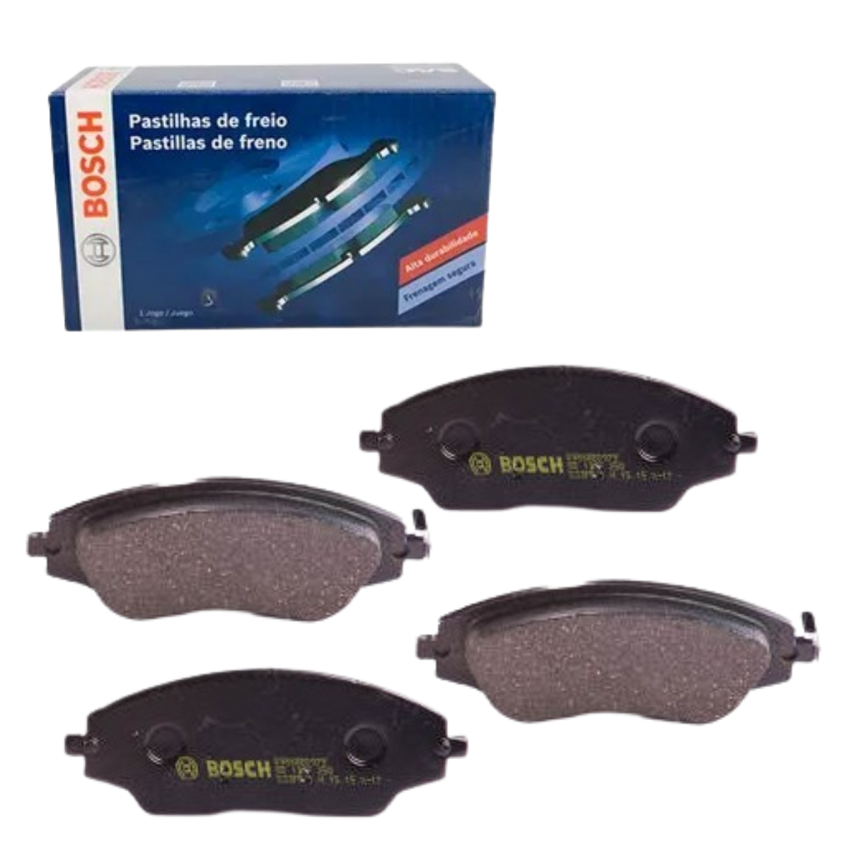 Pastilha Freio Gm Cobalt 1.8 Econoflex 01/2012 Ate 01/2016 Dianteiro/ Para Veiculos Com Abs Bosch Bb0979