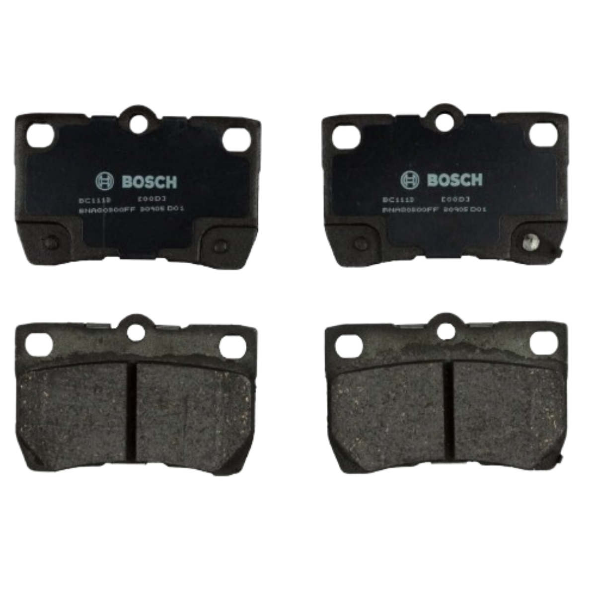 Pastilha Freio Mitsubishi L200 2.5 Sport 01/1997 Ate 12/2003 Traseira Sistema Sumitomo Bosch Bb0583
