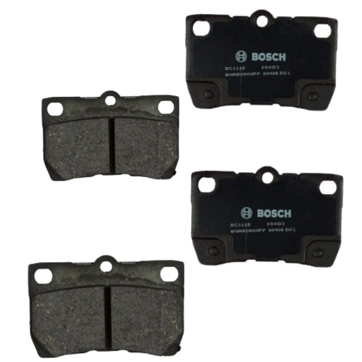 Pastilha Freio Mitsubishi L200 2.5 Sport 01/1997 Ate 12/2003 Traseira Sistema Sumitomo Bosch Bb0583