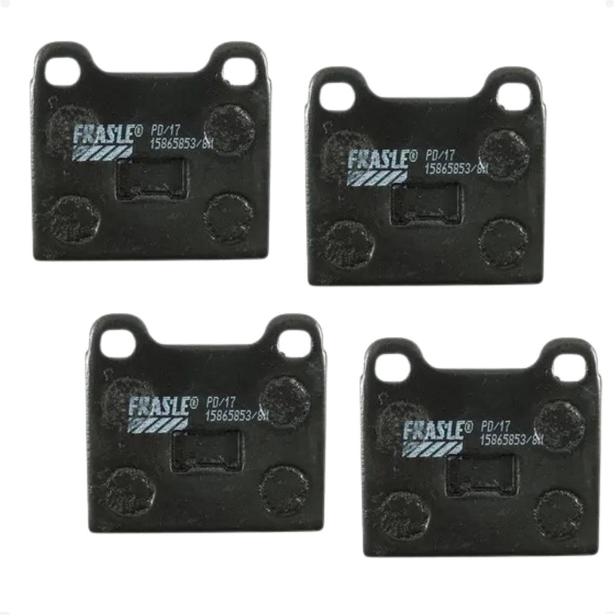 Pastilha Freio Vw Gol 1.0 8v 1000 01/1992 Ate 1996 Dianteira Sistema Teves Fras-le Pd/17