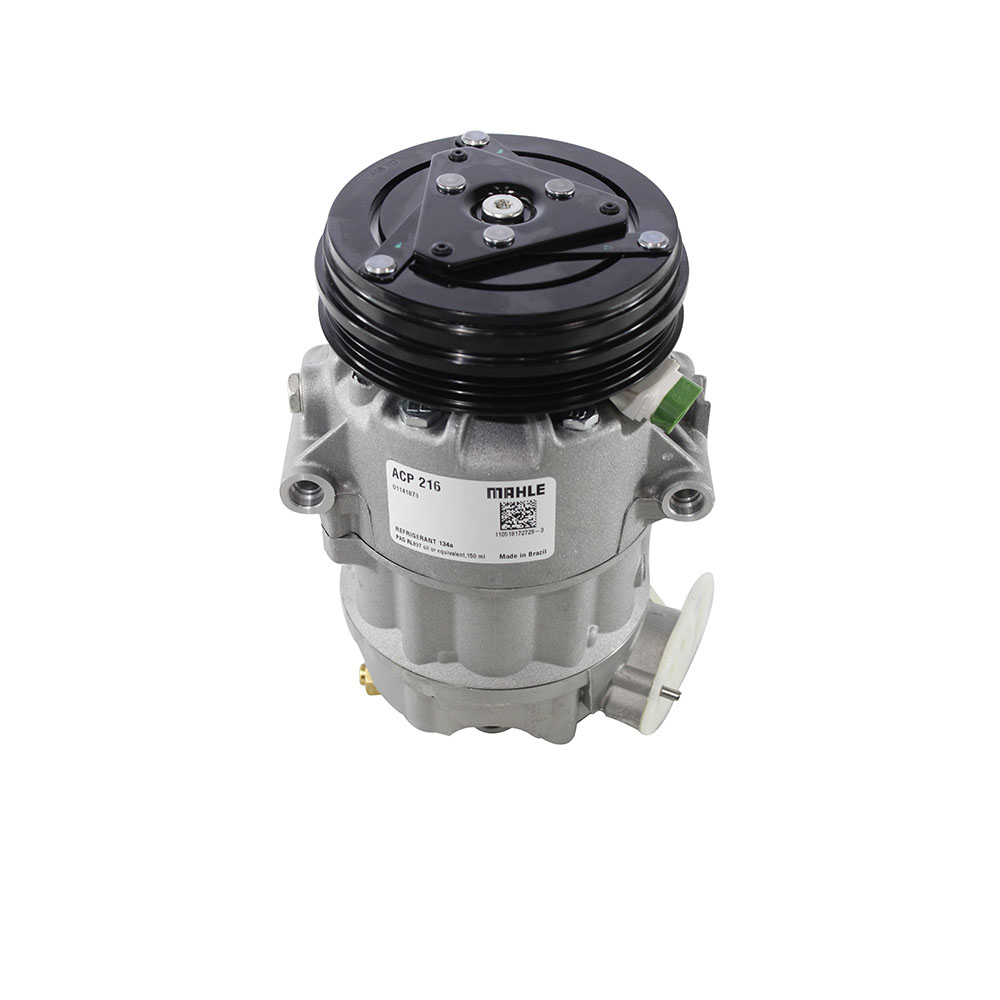 Compressor Ar Condicionado Vw Polo 1.6 8v Sportline Flex 2009 Ate 2015 Flex Mahle Acp 216