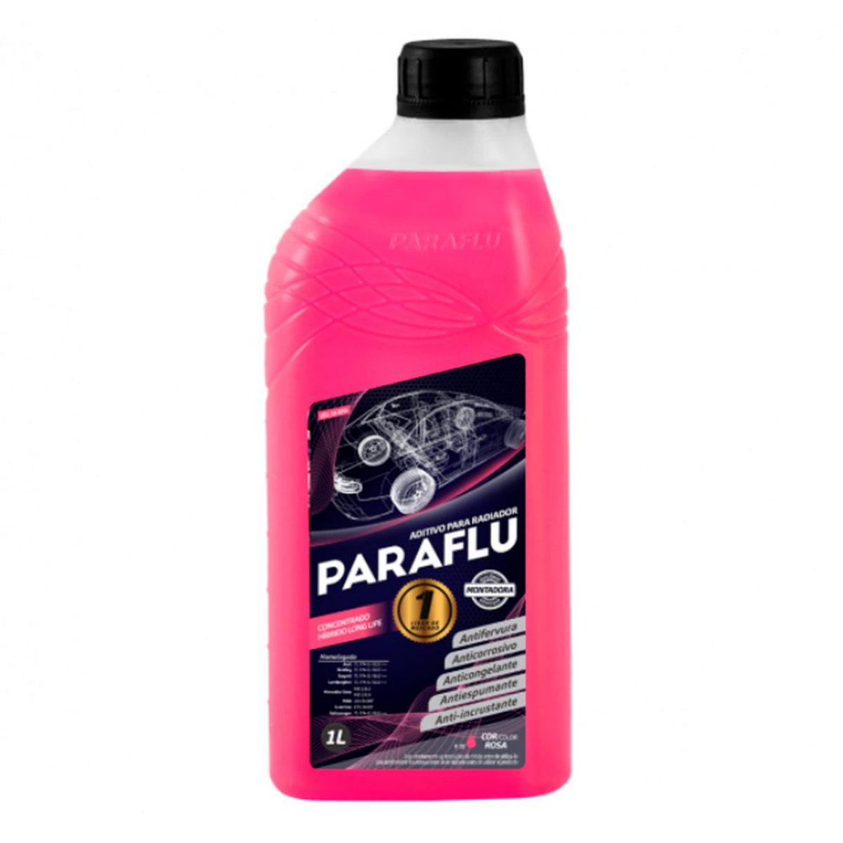 Aditivo P/ Radiador Diluido Rosa 5lt Paraflu 10-3022 (rosa)