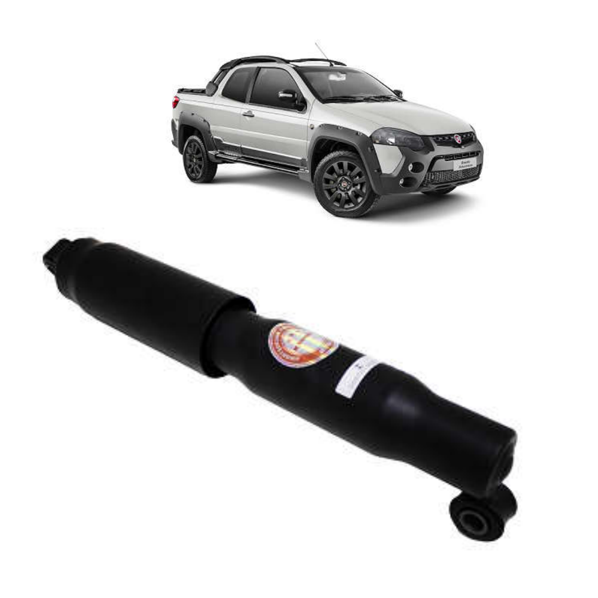 Amortecedor Fiat Strada Adventure 01/2008 Ate 12/2020 Traseira Kyb 9417501 Klassic