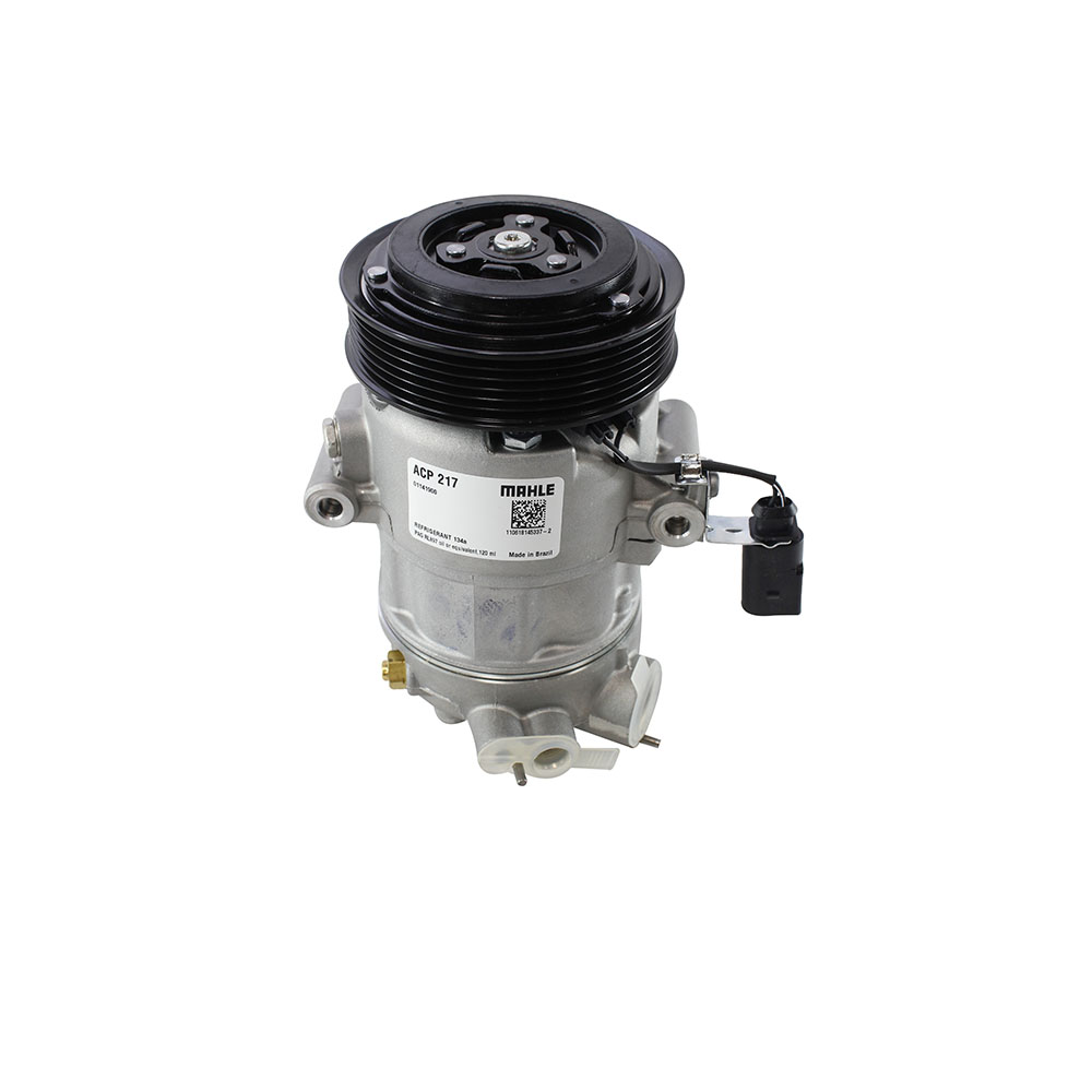 Compressor Ar Condicionado Vw Gol 1.0 12v Confortline 2016 Ate 2021 Flex Mahle Acp 217