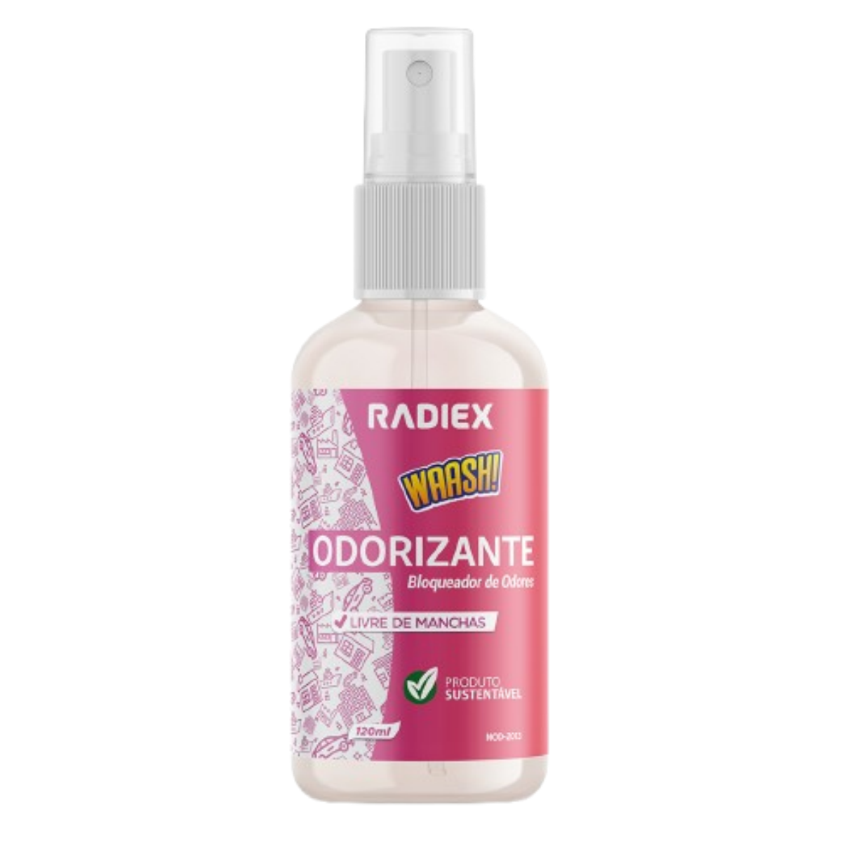 Odorizador Bloqueador De Odores 120ml Radiex Nod-2013