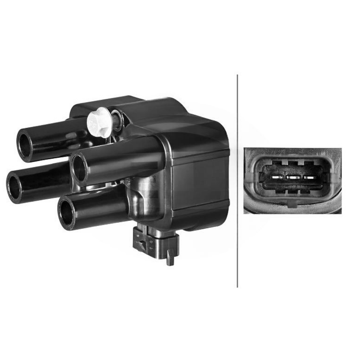 Bobina Ignicao Fiat Bravo 1.8 16v Dohc L4 01/2010 Ate 12/2016 Flex Hbi0058
