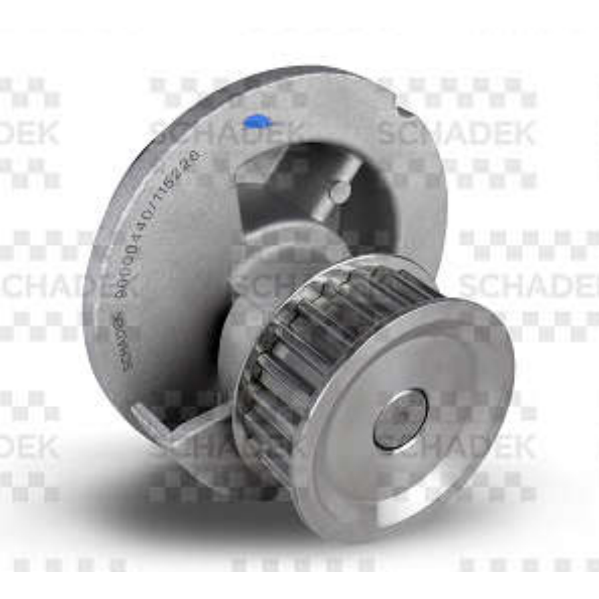Bomba Agua Gm Meriva 1.8 16v 4 Cilindros 01/2003 Ate 12/2005 Polia 23 Dentes Schadek 20.146