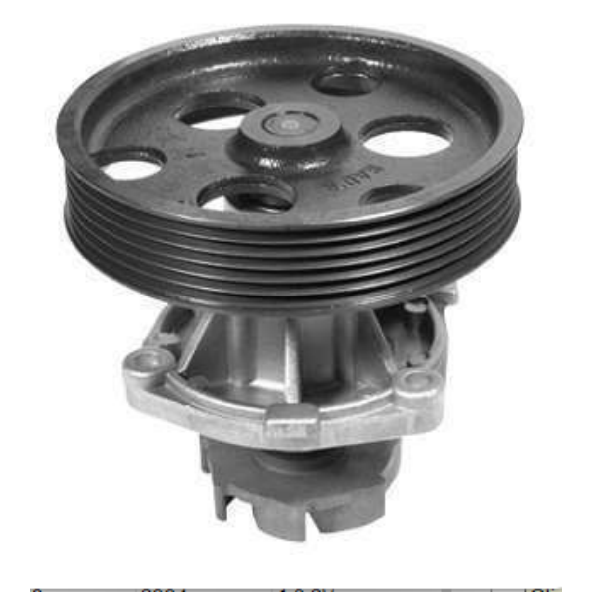 Bomba Agua Fiat Fiorino 1.3 8v 02/1999 Ate 12/2004 Skf Vkpc 4583