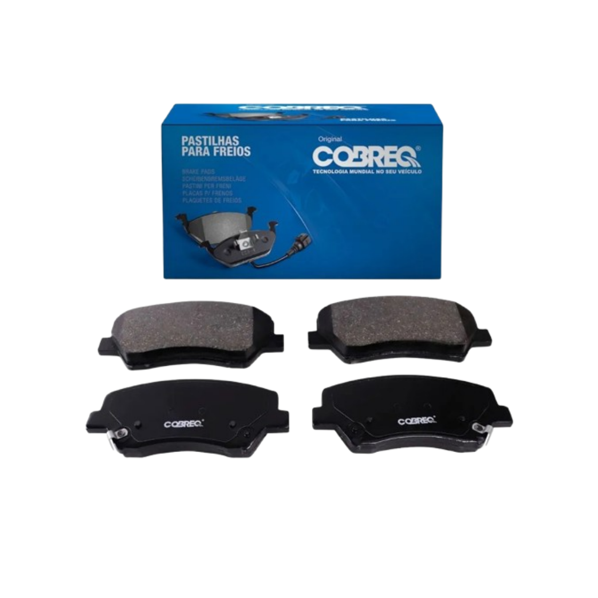 Pastilha Freio Citroen C3 1.5 8v Attraction 01/2014 Ate 01/2016 Eixo Dianteiro Cobreq N-1770