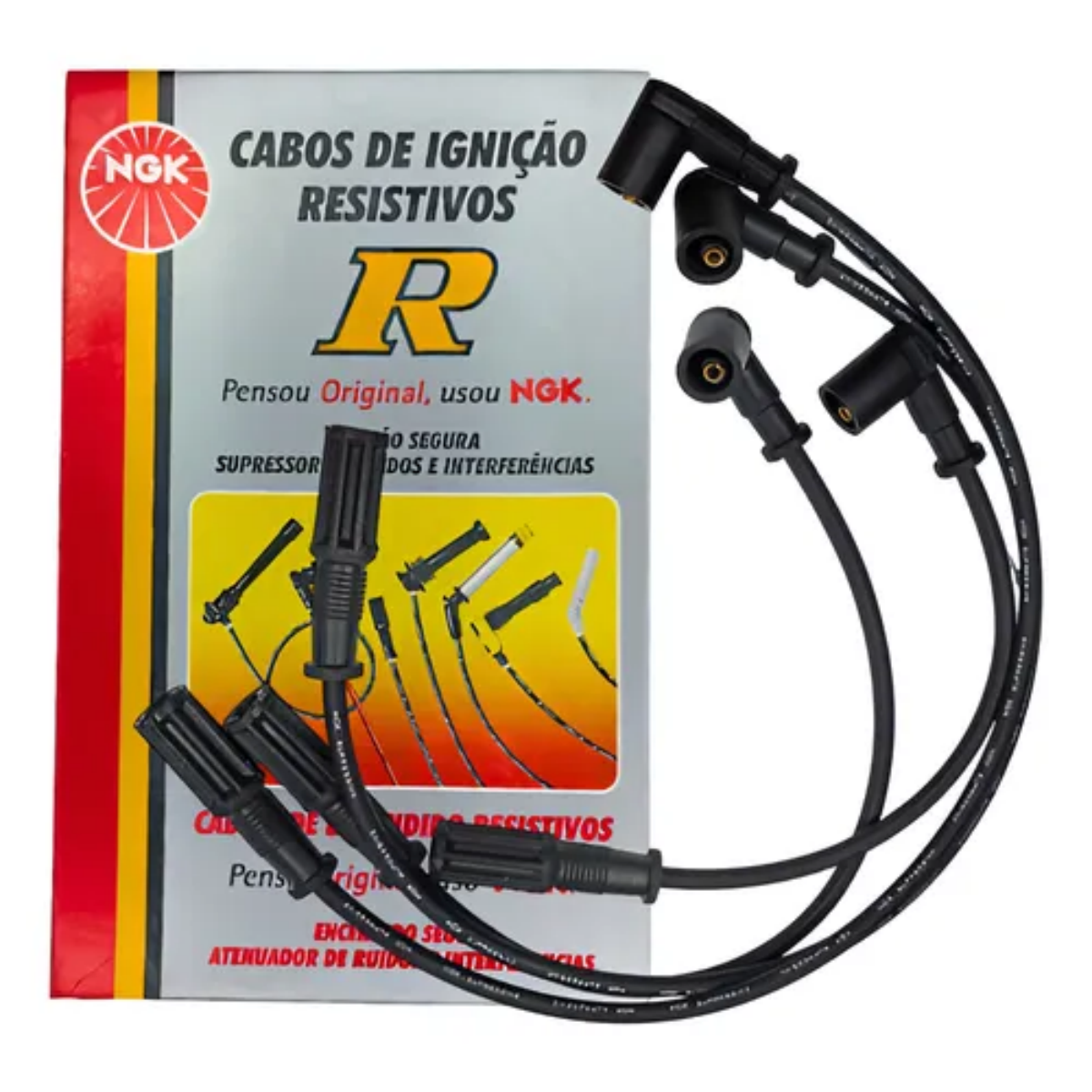 Cabo Vela Fiat Palio 1.6 8v Spi 01/1998 Ate 12/2000 Gasolina Ngk Sc-t60