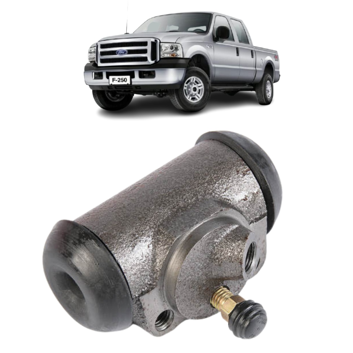 Cilindro Roda Ford F-250 1999 Ate 2011 Traseira, Lado Esquerdo Trw Rccr03340