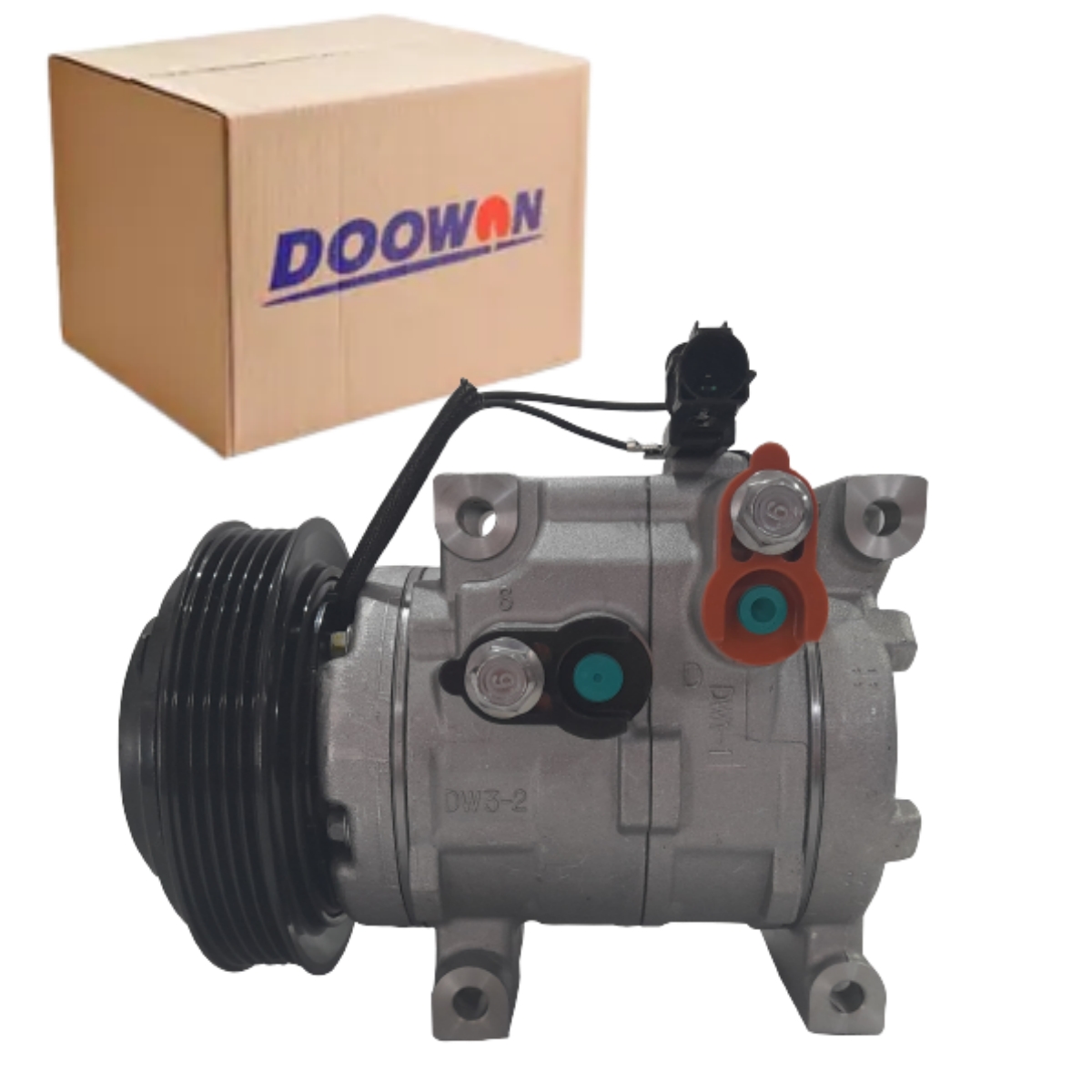 Compressor Ar Hyundai Hb20 1.0 12v 01/2013 Ate 12/2019 Ar Condicionado Doowon 97701-1s000
