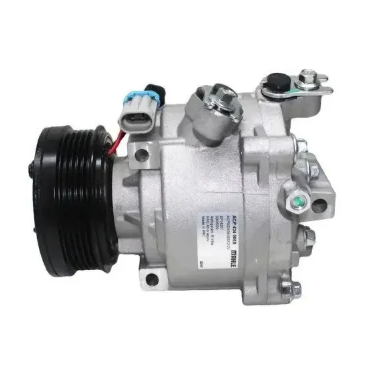 Compressor Ar Condicionado Gm Cobalt 1.8 8v Elite 01/2016 Ate 12/2018 Compressor Ar Condicionado Metal Leve Acp 434 000s