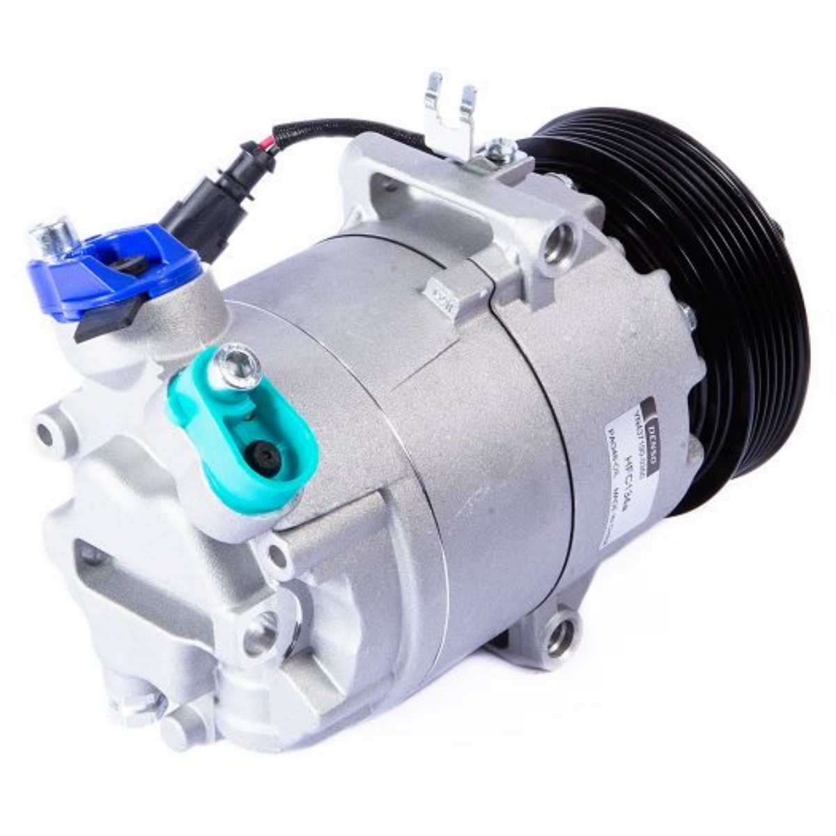 Compressor Ar Condicionado Vw Fox 1.0 City Aspirado Denso Yn437190-0351rc