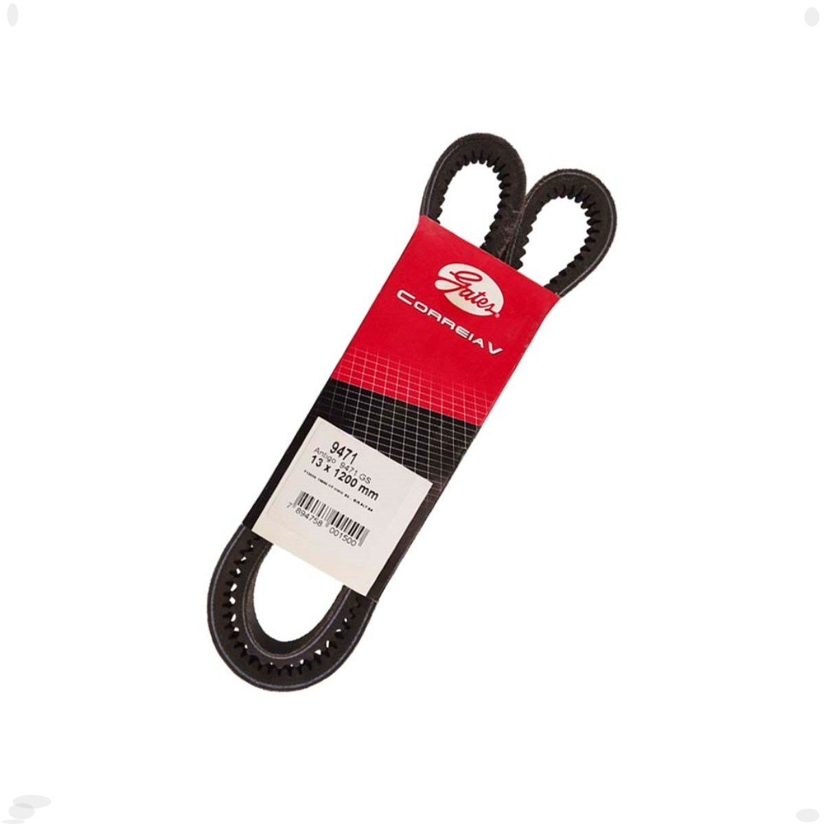 Correia Massey Ferguson Mf-235 Perkins A Partir De 01/1972 Auxiliar Gir/alt/ba Gates 9471