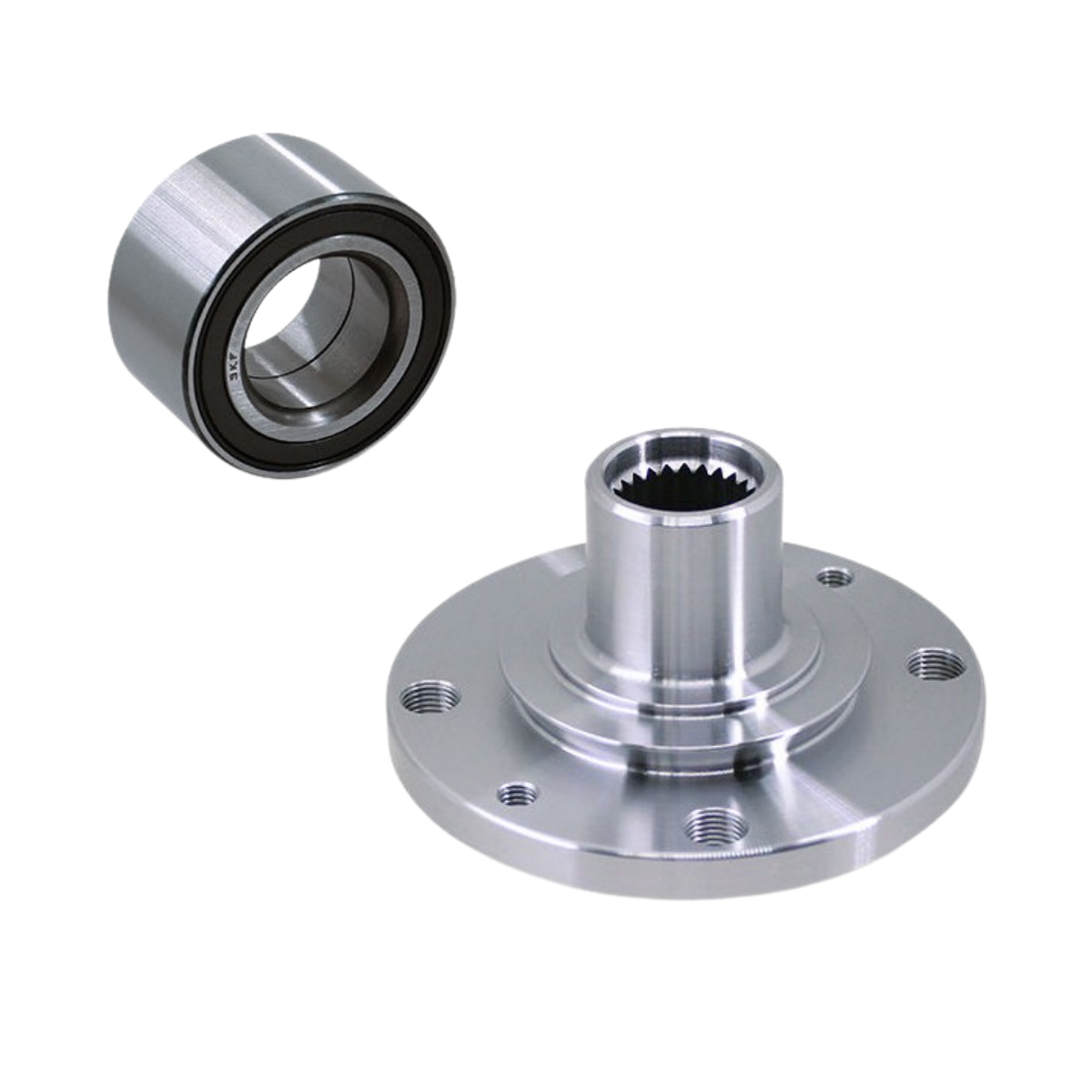 Cubo Roda Fiat Doblo 1.8 A Partir De 01/2002 Dianteira Sem Rolamento, Sem Abs Skf Vkbh 41013