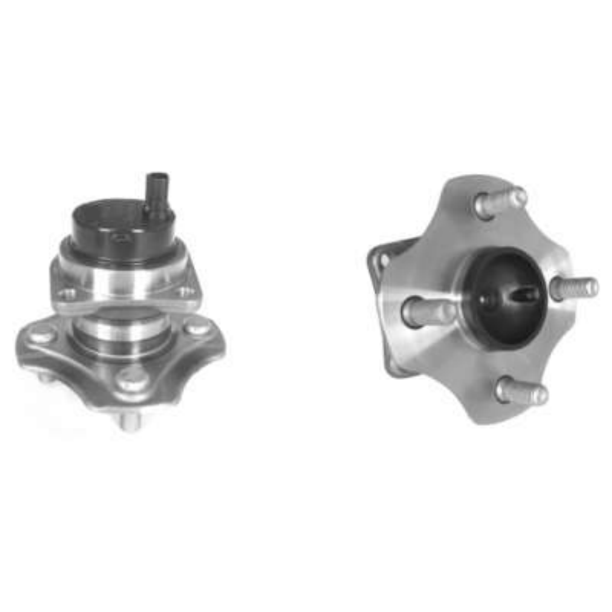 Cubo Roda Toyota Corolla 01/2002 Ate 12/2008 Traseira, Com Abs, Com Rolamento, 4 Furos Nakata Nkf 8085